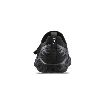 TYR DZ-1 DropZero Barefoot Trainer Black Deadlift Shoes von hinten