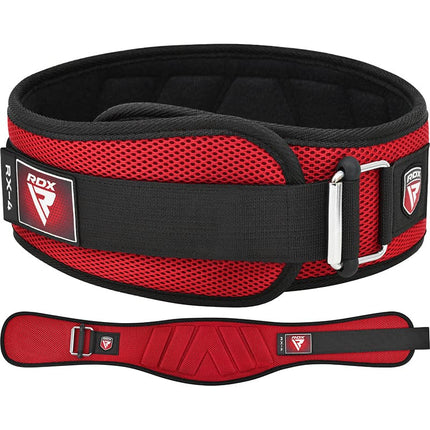 RDX RX4 Weightlifting Belt Rot Fitness Gym Bodybuilding