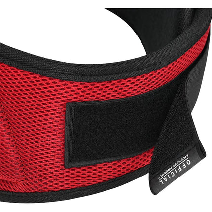 RDX RX4 Weightlifting Belt Rot Fitness Gym Bodybuilding Kletverschluss