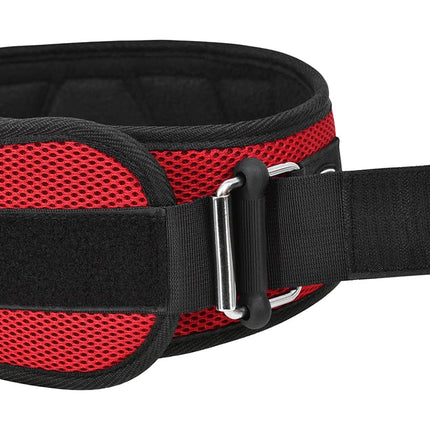 RDX RX4 Weightlifting Belt Rot Fitness Gym Bodybuilding Klettverschluss Schnalle