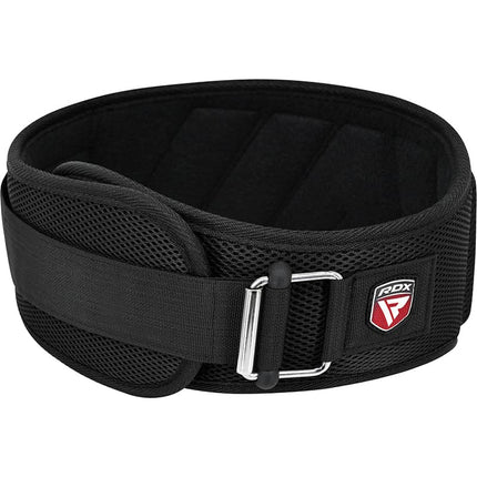 RDX RX4 Weightlifting Belt Schwarz mit Klettverschluss