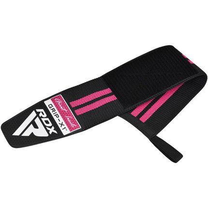 RDX WR11 Gym Wrist Wraps Black Pink Handgelenksbandagen Fitness Details