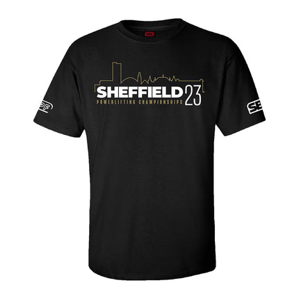 Sheffield 2023 SBD Wettkampf T-Shirt Frauen