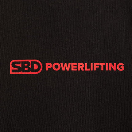 SBD Full Length Powerlifting Singlet Maenner Logo Ruecken