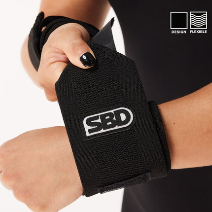 SBD Handgelenksbandagen Limitierte Momentum Edition  Wrist Wraps Gym Powerlifting IPF Approved Flexibel anziehen