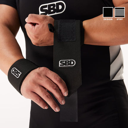 SBD Handgelenksbandagen Limitierte Momentum Edition  Wrist Wraps Gym Powerlifting IPF Approved Steif