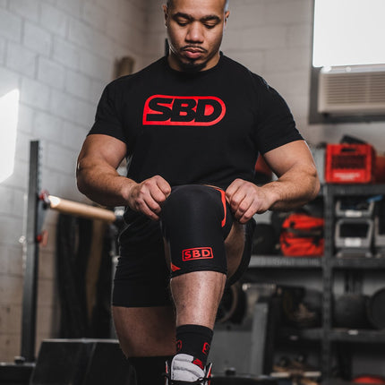 SBD Knee Sleeves Kniestulpen 2013 Powerlifting