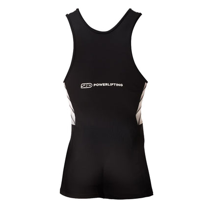 SBD Powerlifting Singlet Men Limitierte Momentum Edituon Schwarz Weiss