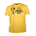 SBD World's Strongest Man T-Shirt 2021 gelb