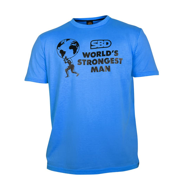 SBD World's Strongest Man T-Shirt 2022 blau