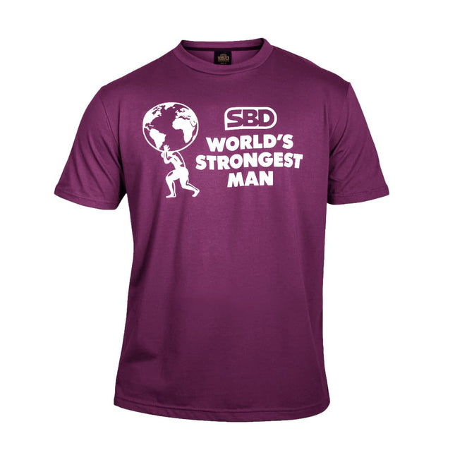 World Strongest Man T-Shirt Violett 2024