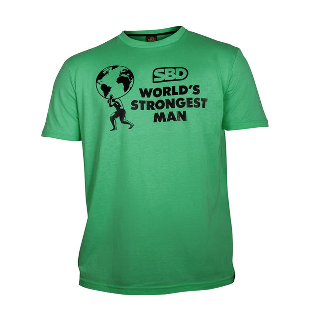 SBD World's Strongest Man T-Shirt 2023 grün