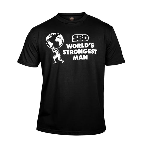 2023 World’s Strongest Man T-Shirt Finals Schwarz